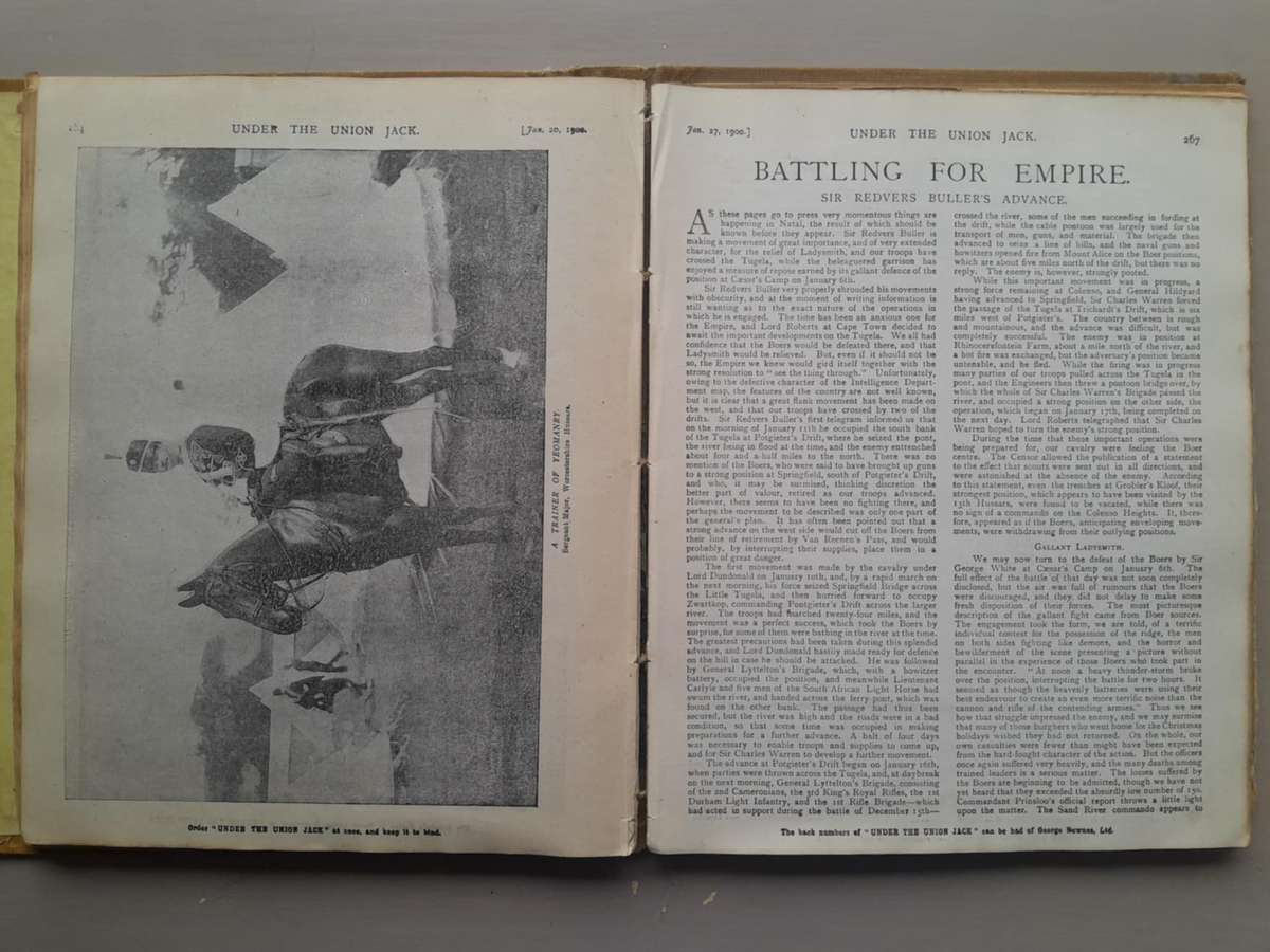 UNDER THE UNION JACK Vol 1 **Anglo-Boer War**