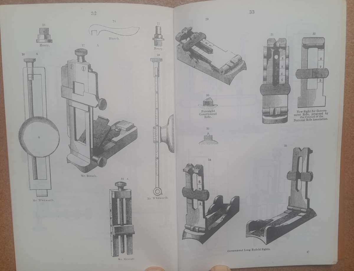 MANUAL OF RIFLING AND RIFLE SIGHTS ** 1864 **