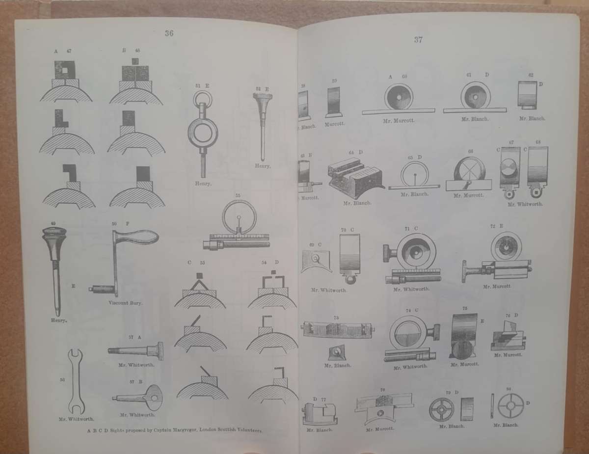 MANUAL OF RIFLING AND RIFLE SIGHTS ** 1864 **