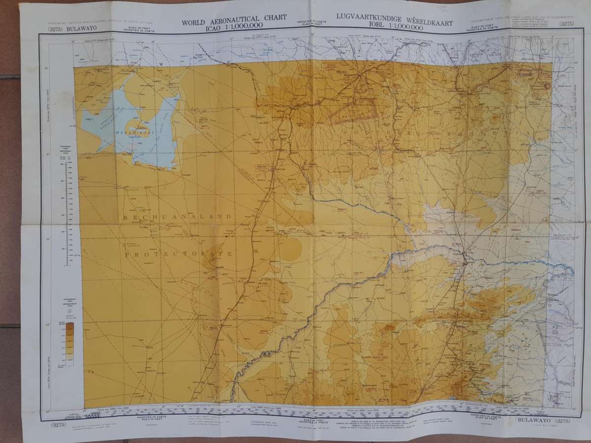 SOUTH AFRICAN AERONAUTICAL CHART **BULUWAYO**