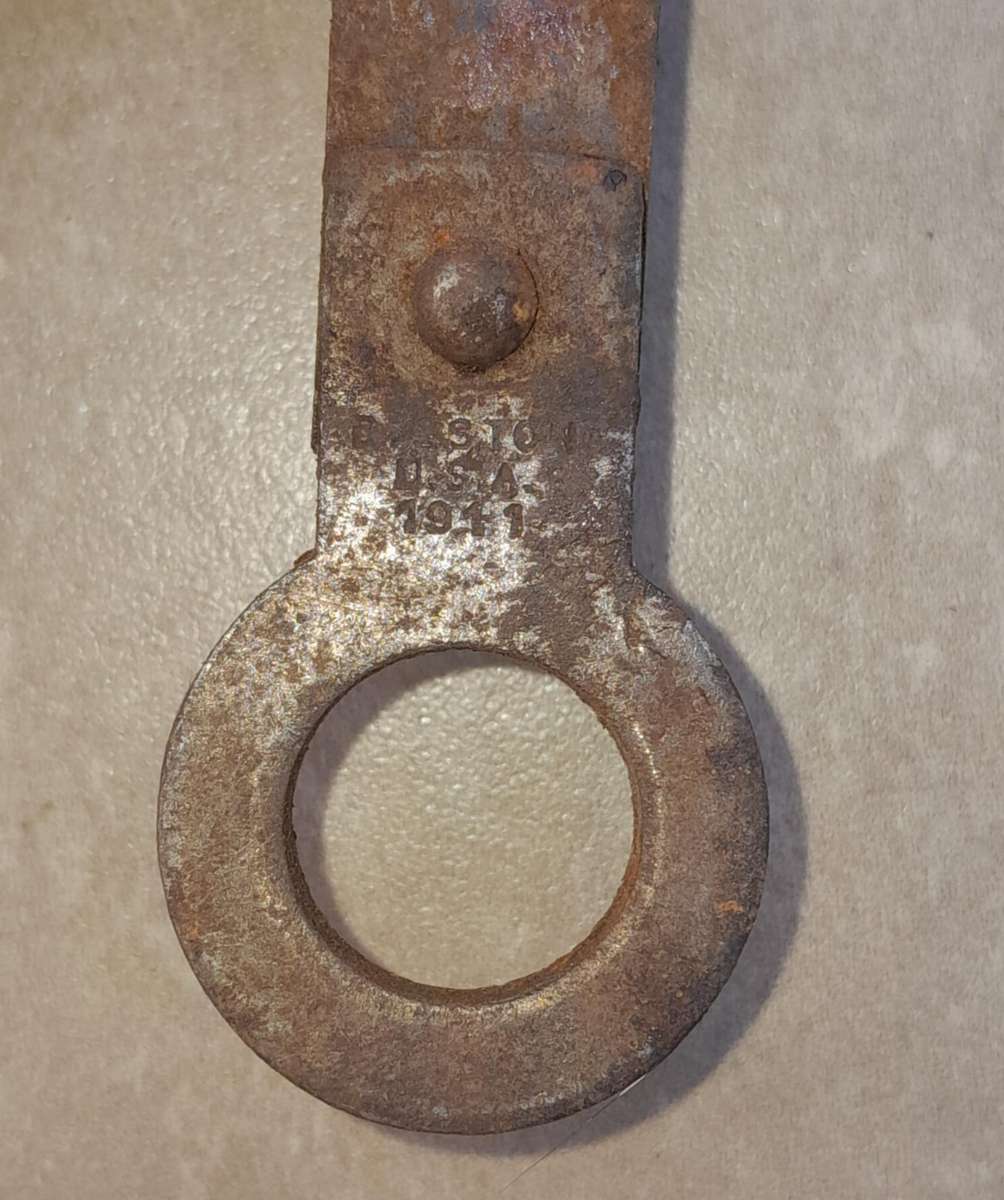 WW II US ARMY FOLDING SAW KIT