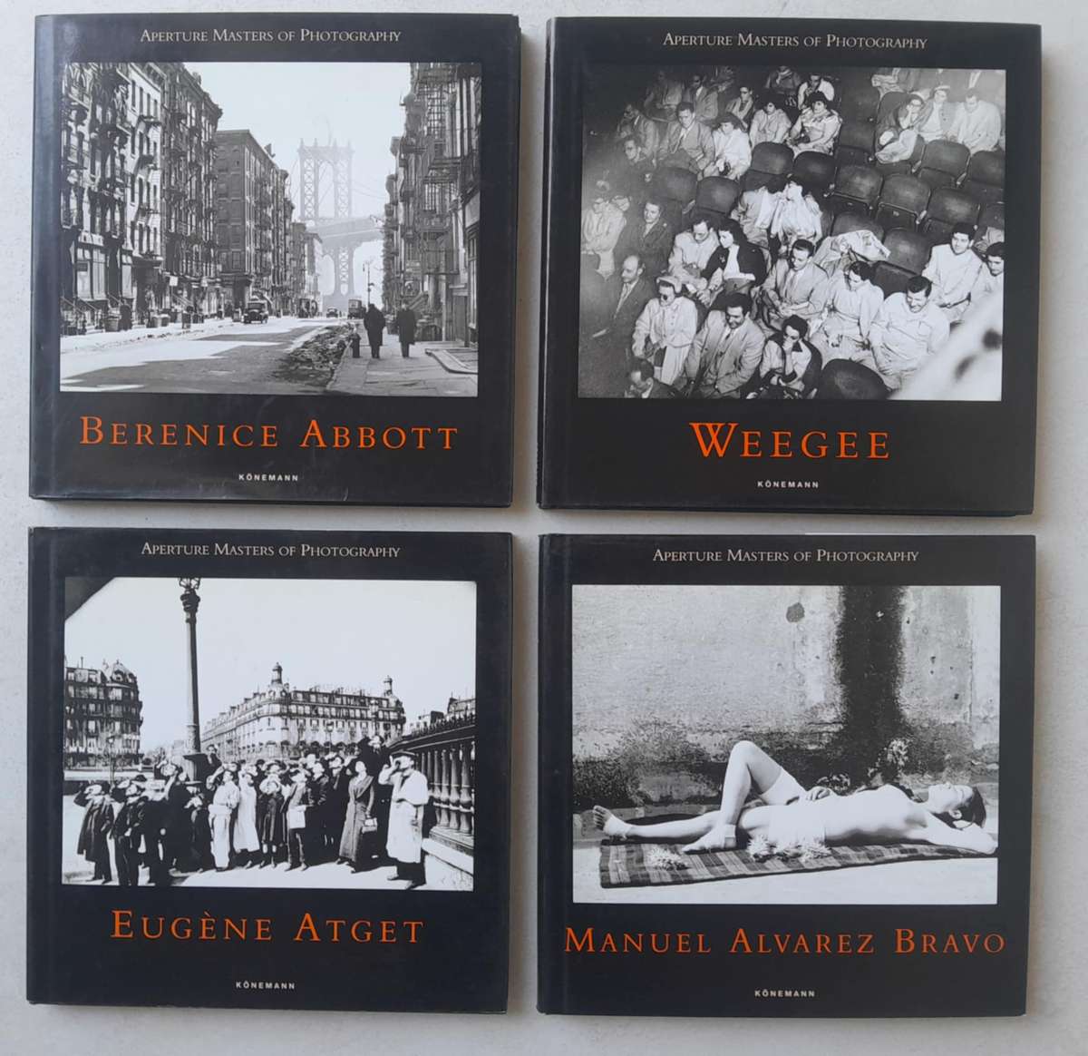 APERTURE MASTERS OF PHOTOGRAPHY **Abbott/Atget/Bravo/Weegee**