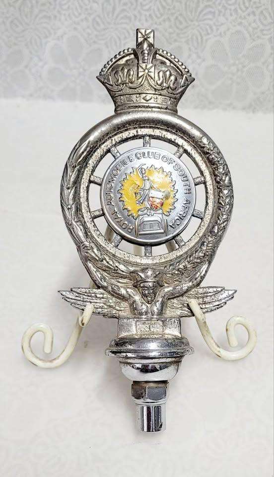 ROYAL AUTOMOBILE CLUB of South Africa bonnet badge
