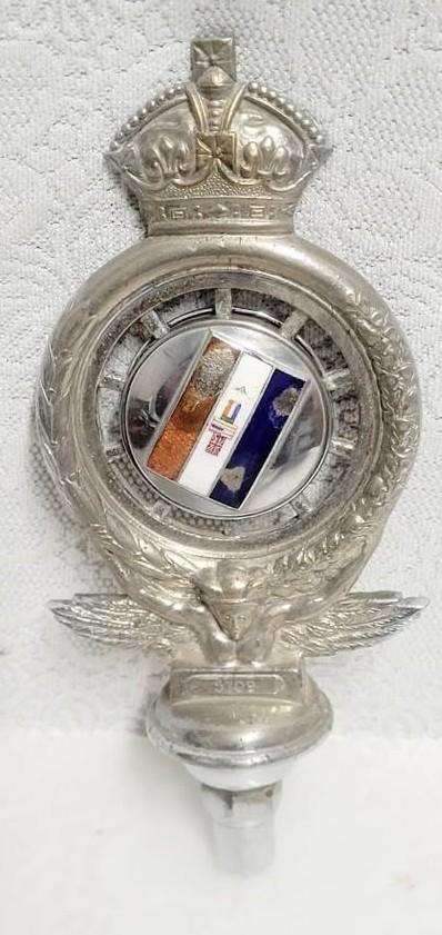 ROYAL AUTOMOBILE CLUB of South Africa bonnet badge