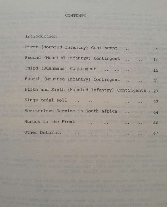 WESTERN AUSTRALIAN CONTINGENTS TO THE SOUTH AFRICAN WAR
