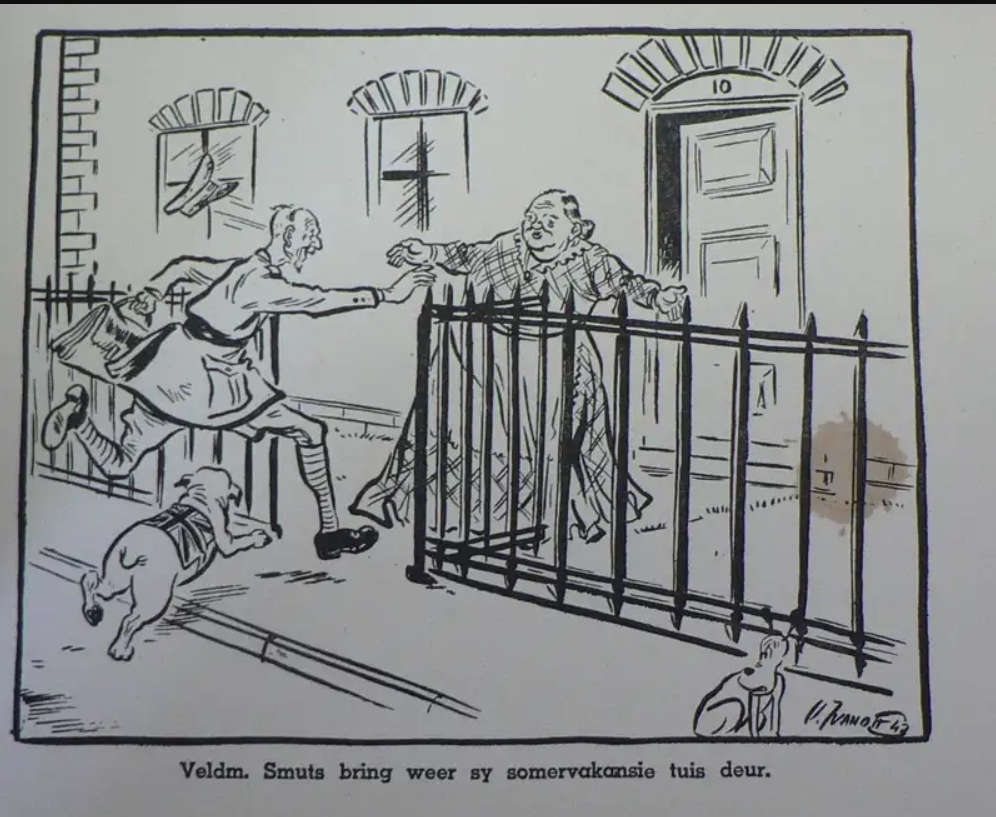 DIE TWEEDE WERELDOORLOG IN SPOTPRENTE Very Scarce