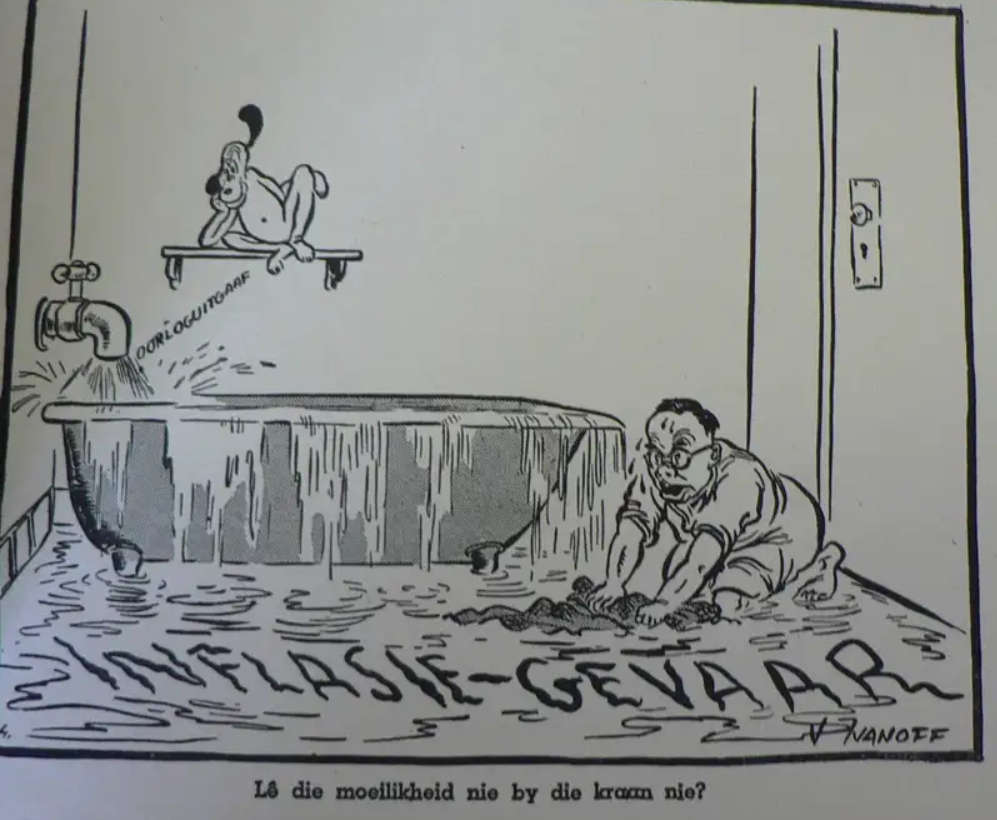 DIE TWEEDE WERELDOORLOG IN SPOTPRENTE Very Scarce