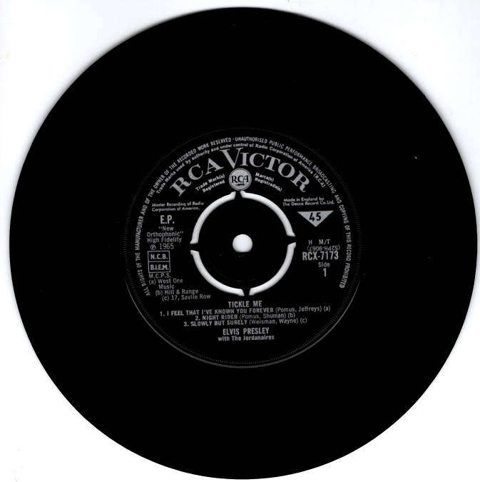 ELVIS PRESLEY Tickle Me 7" EP