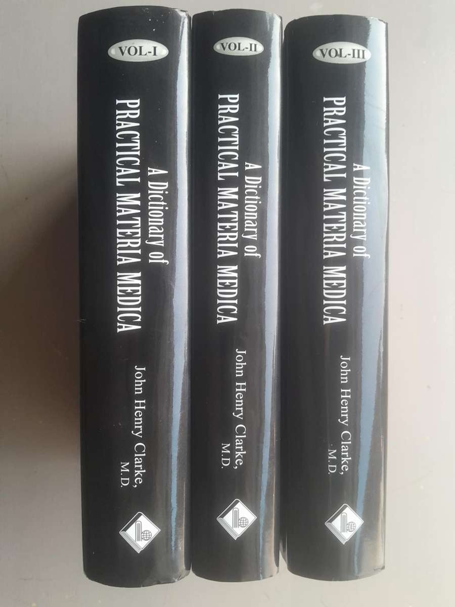 A DICTIONARY OF PRACTICAL MATERIA MEDICA **Vols I - III**