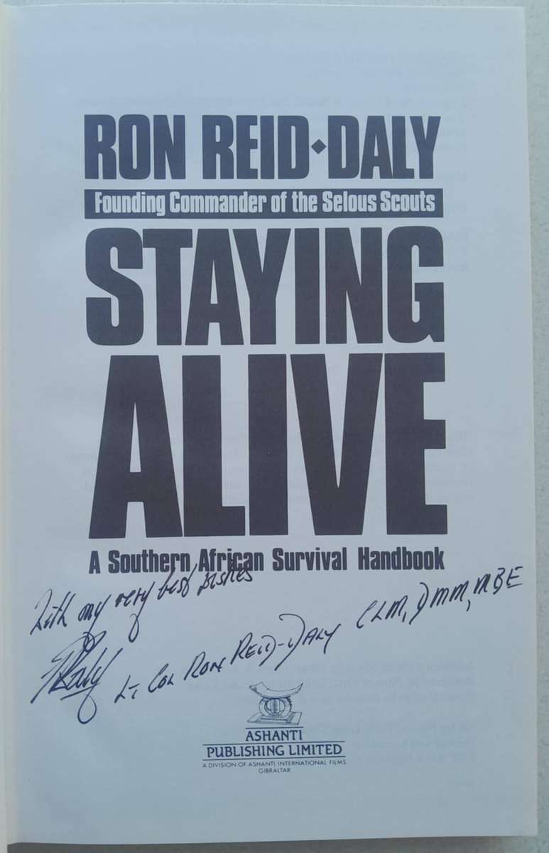 STAYING ALIVE Signed  Copy