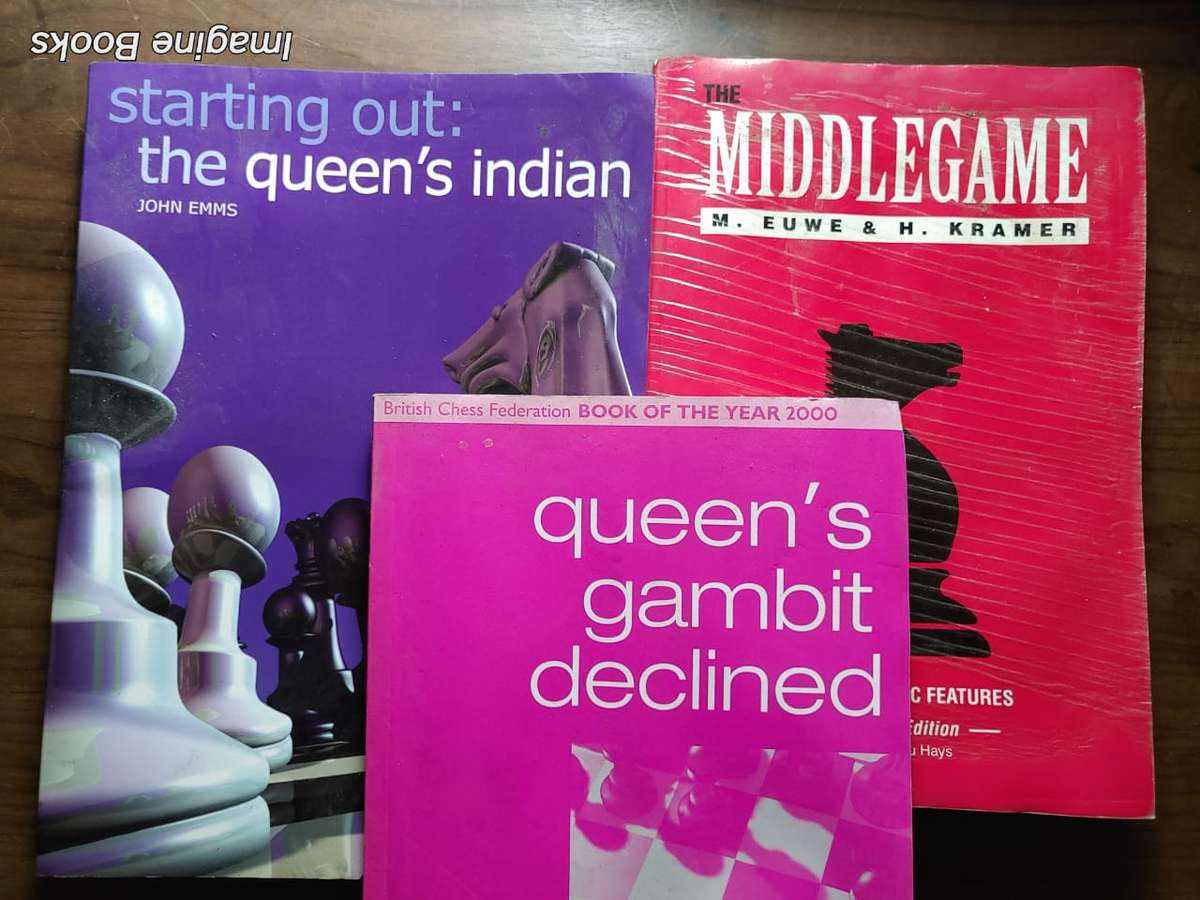 Chess Books x3 - Euwe/Emms/Sadler