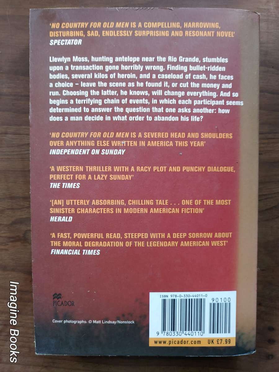 No Country For Old Men - Cormac McCarthy