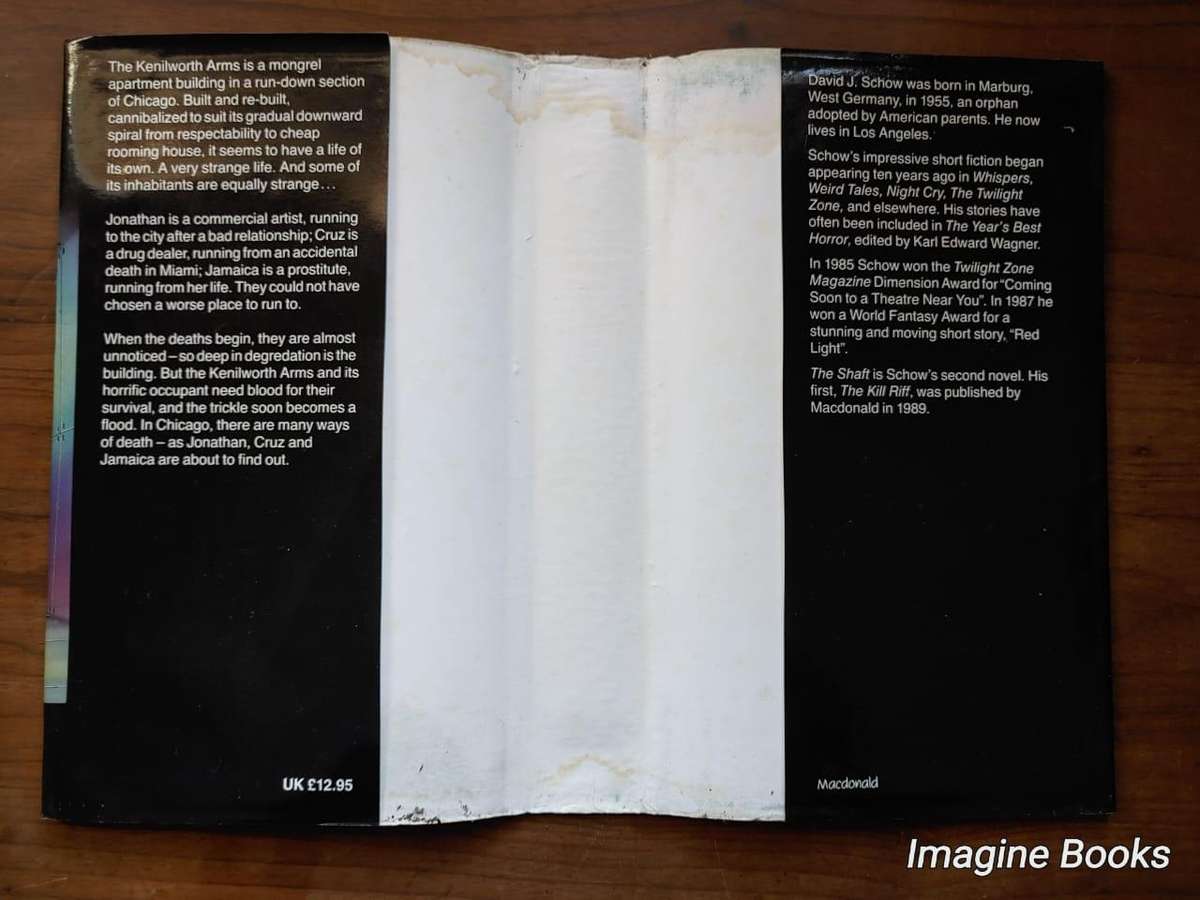 The Shaft - David J. Schow (extremely scarce!)