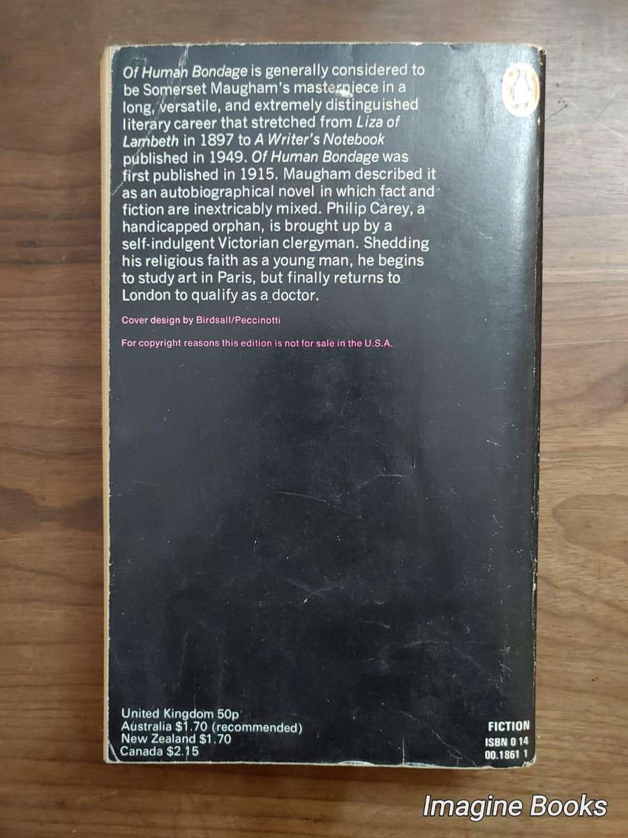 Of Human Bondage - Somerset Maugham