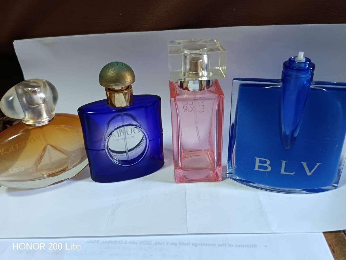 Assorted Perfume Bottles (empty) - for decoration purposes