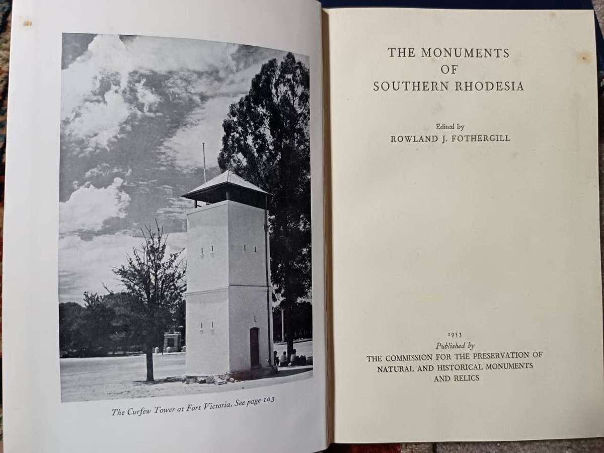 The Monuments of Southern Rhodesia