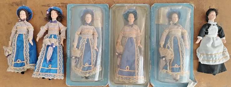 Del Prado Porcelain Dolls (Lot of 6)