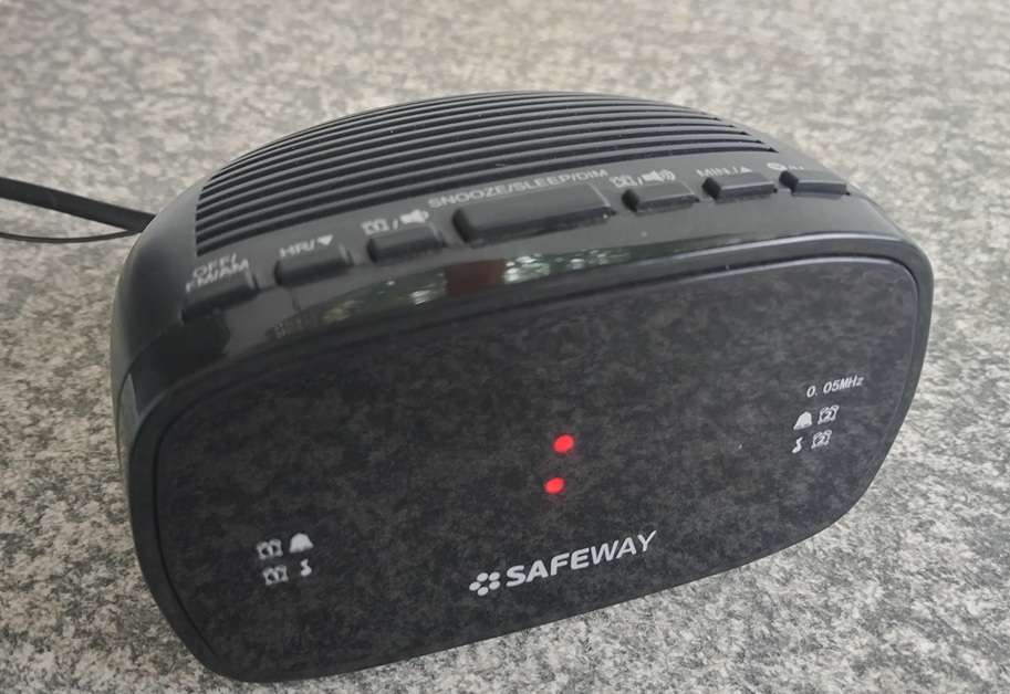 Digital Radio Alarm Clock