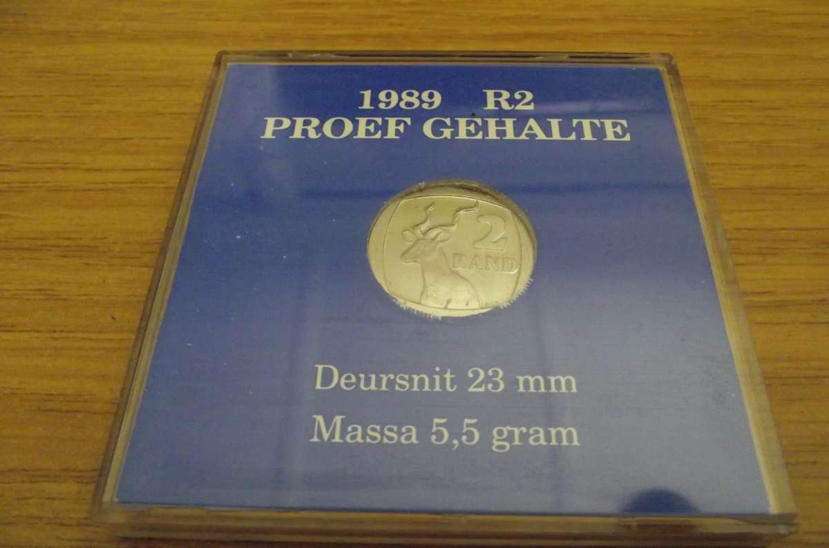 SOUTH AFRICA : PROOF R2 IN CASE : 1989