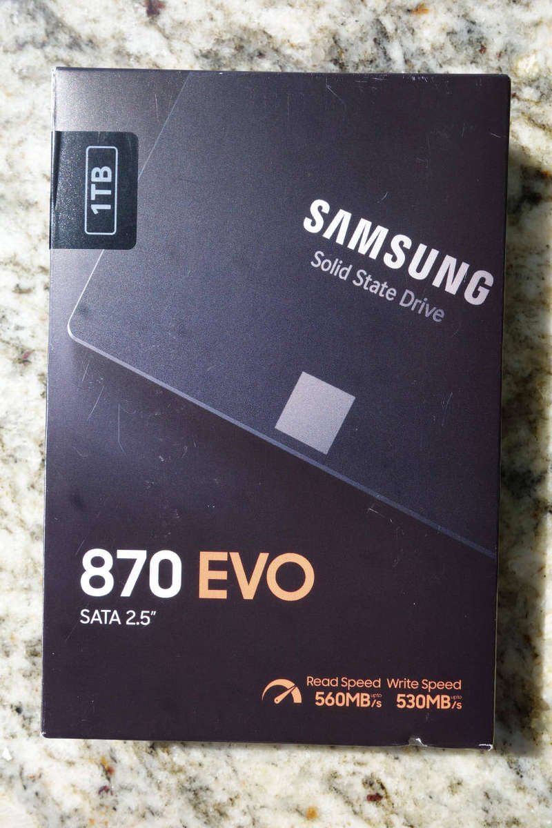 Samsung 870 EVO 1TB SATA III Solid State Drive (SSD)