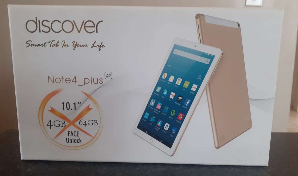 Android Note  4 Plus Tablet "10.1" screen, 4GB, 64GB, Android 8.1, Quad Core, 4G, WIFI