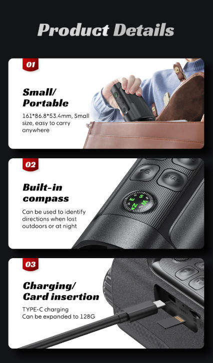 INSKAM Infrared Night Vision Scope 10X Magnification, 800m range, HD 1080P Digital Monocular