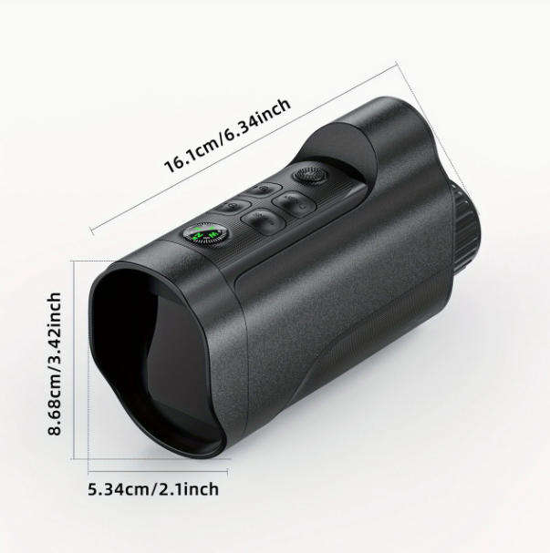 INSKAM Infrared Night Vision Scope 10X Magnification, 800m range, HD 1080P Digital Monocular