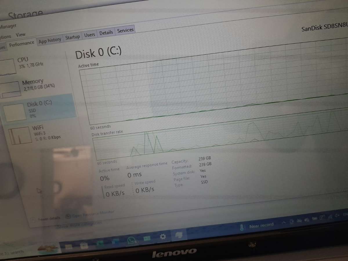 Lenovo G550 2 Intel.Core 2 DUO CPU 2.20GHz 8GB 64Bit