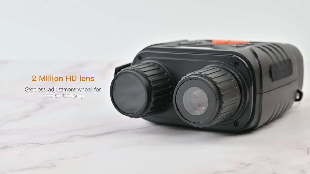 INSKAM Infrared Night Vision Scope 10X Magnification, 800m range, HD 1080P Digital Monocular