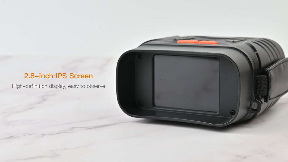 INSKAM Infrared Night Vision Scope 10X Magnification, 800m range, HD 1080P Digital Monocular