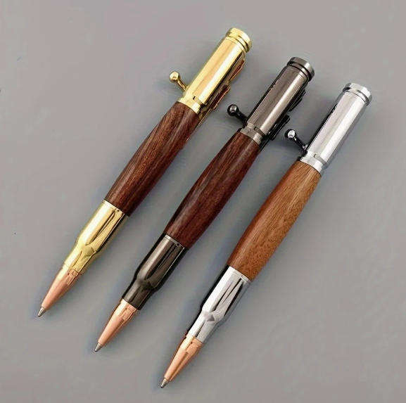 Tactical Design Bullet Shape Ballpoint Pen with Refills