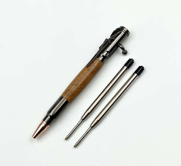 Tactical Design Bullet Shape Ballpoint Pen with Refills