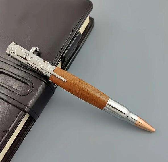 Tactical Design Bullet Shape Ballpoint Pen with Refills