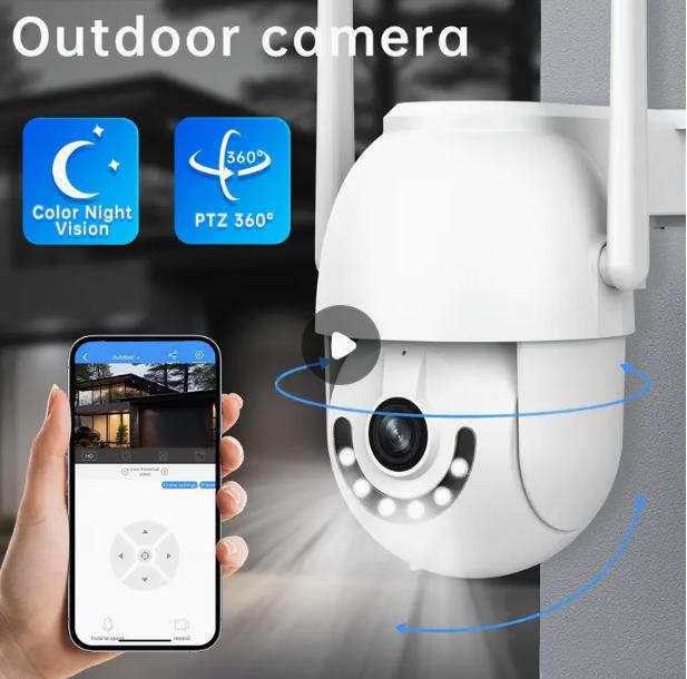 Security Camera Wireless Wifi HD Security Camera Two-way Audio Video Camera Motion Detection