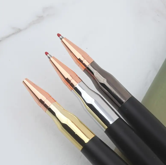 Tactical Design Bullet Shape Ballpoint Pen with Refills