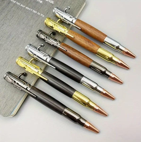 Tactical Design Bullet Shape Ballpoint Pen with Refills