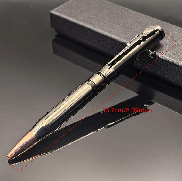 Tactical Design Bullet Shape Ballpoint Pen with Refills