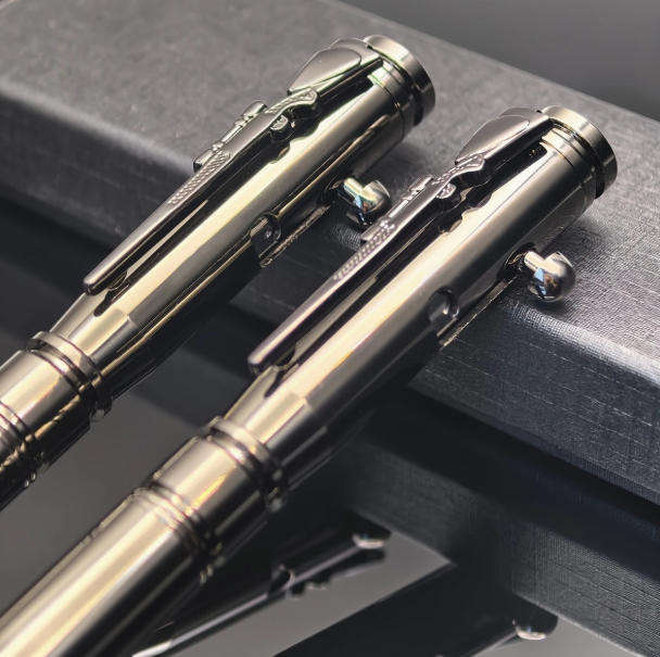 Tactical Design Bullet Shape Ballpoint Pen with Refills