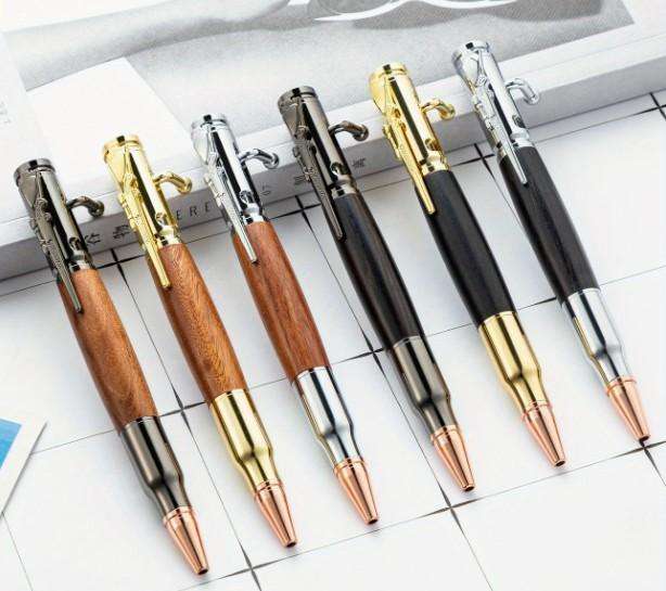 Tactical Design Bullet Shape Ballpoint Pen with Refills