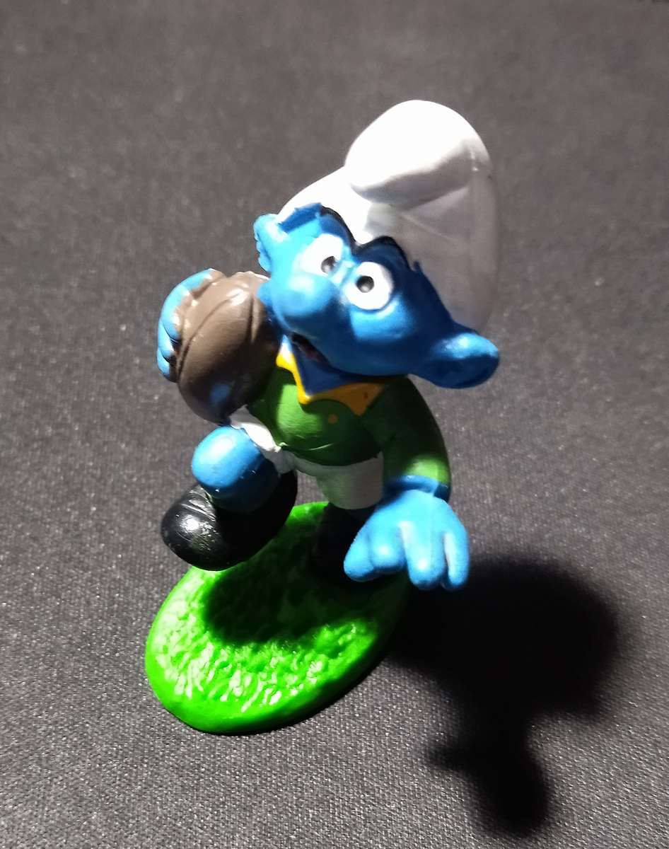 RARE RUGBY SMURF SPRINGBOKS PEYO