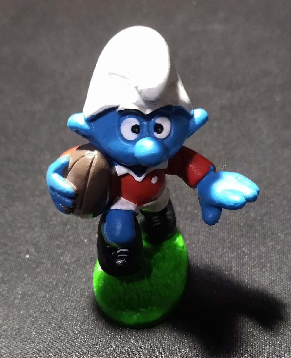 RARE RUGBY SMURF BRITISH LIONS PEYO
