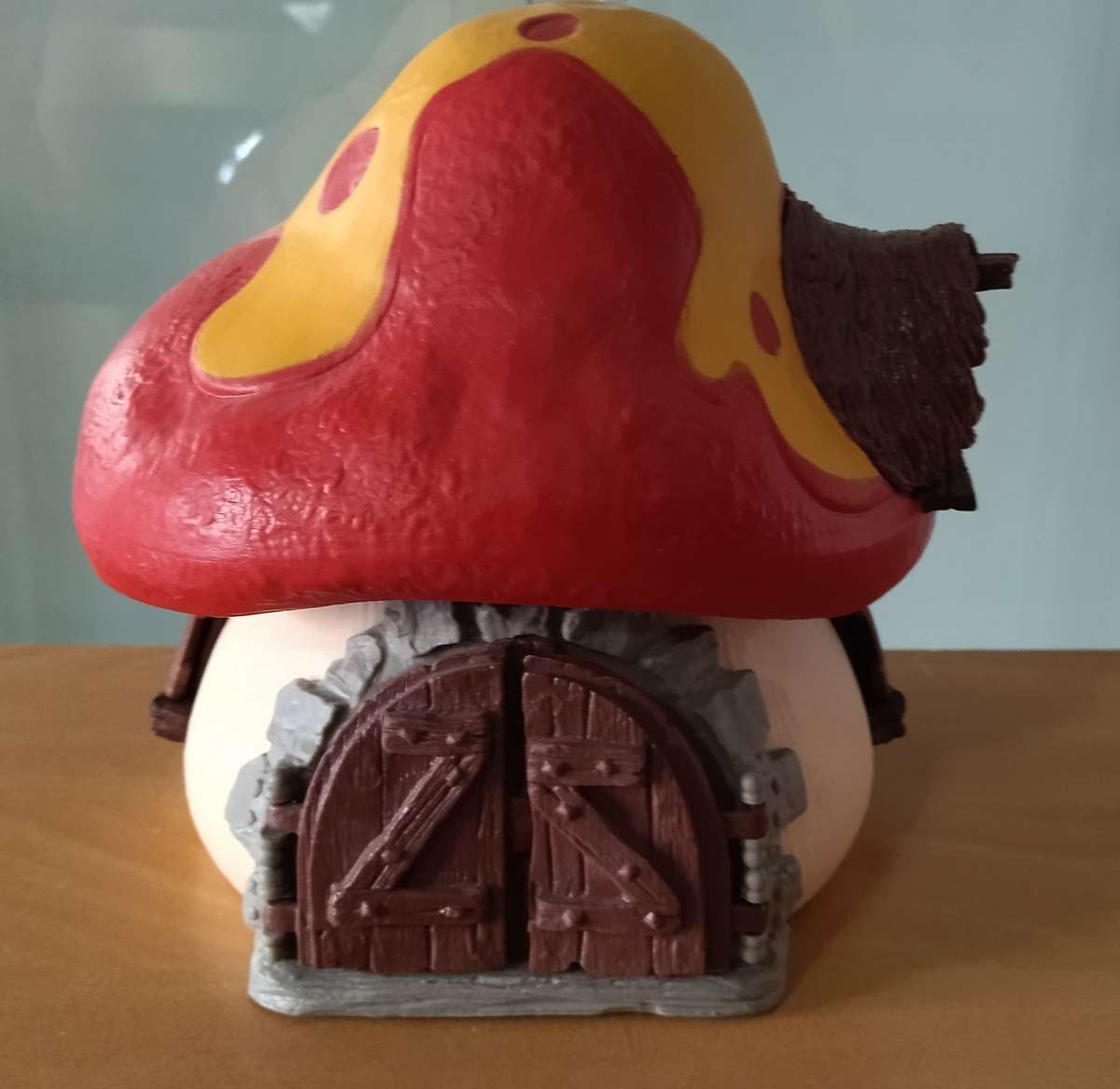 RARE LARGE SMURF HOUSE