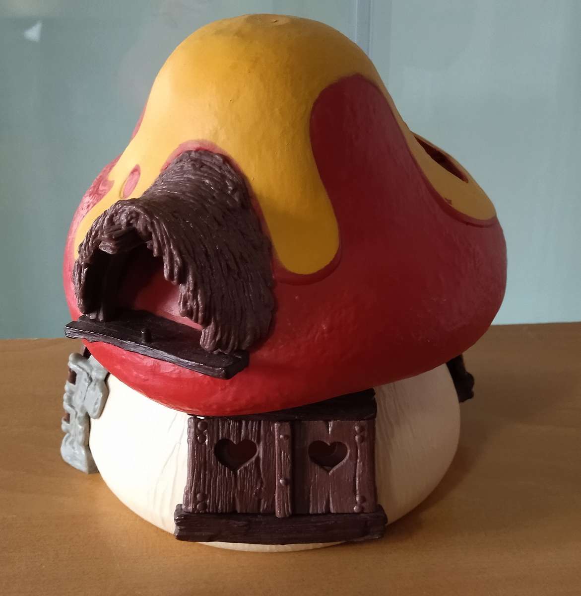 RARE LARGE SMURF HOUSE