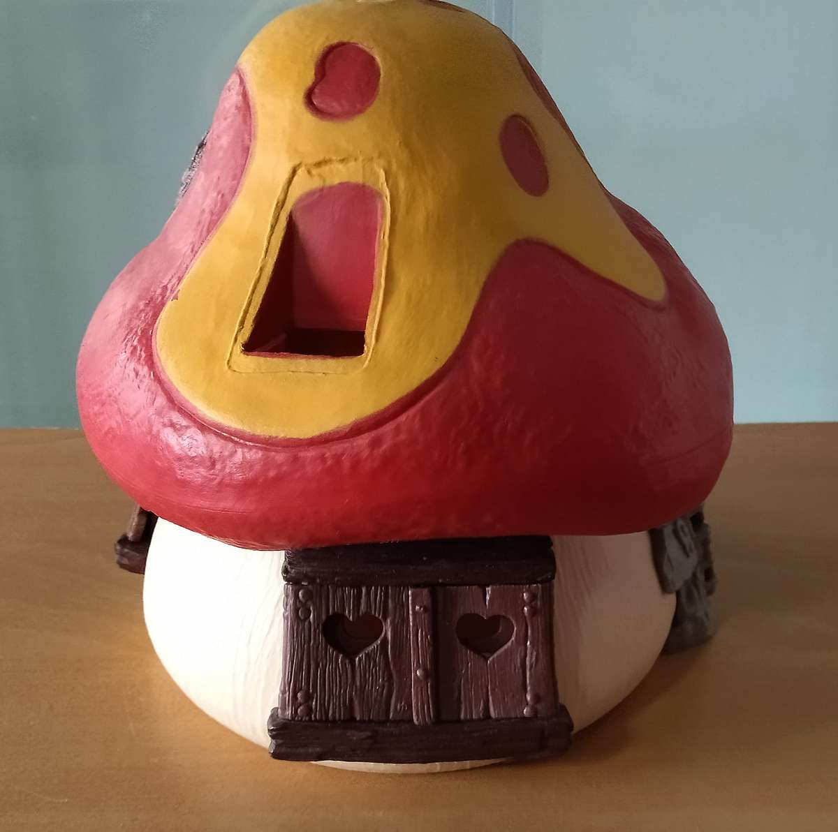 RARE LARGE SMURF HOUSE