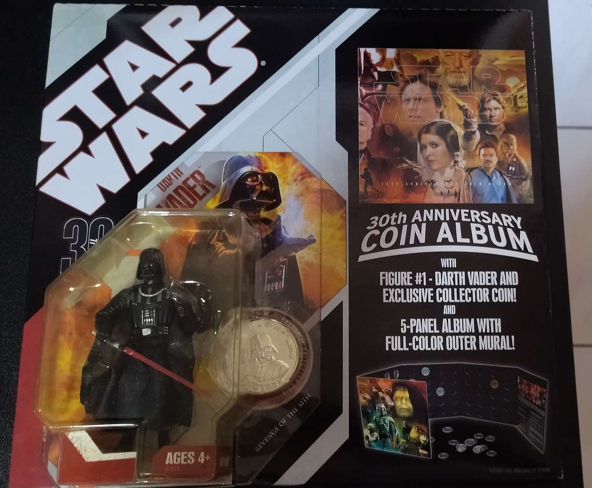 RARE STAR WARS 30TH ANNIVERSARY COIN ALBUM