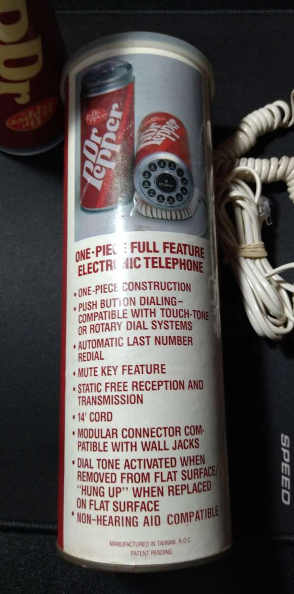 VINTAGE DR PEPPER NOVELTY PHONE