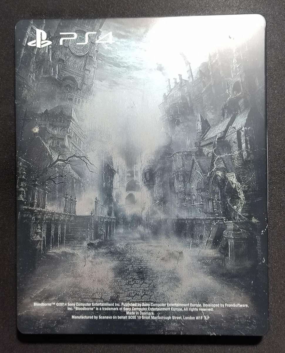 EXTREMELY RARE BLOODBORNE PS4 STEELBOOK LIMITED EDITION