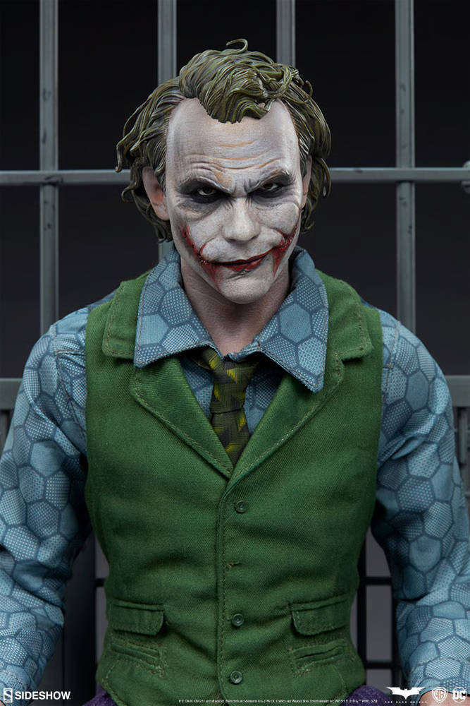 SIDESHOW THE DARK KNIGHT JOKER 1/4 SCALE STATUE