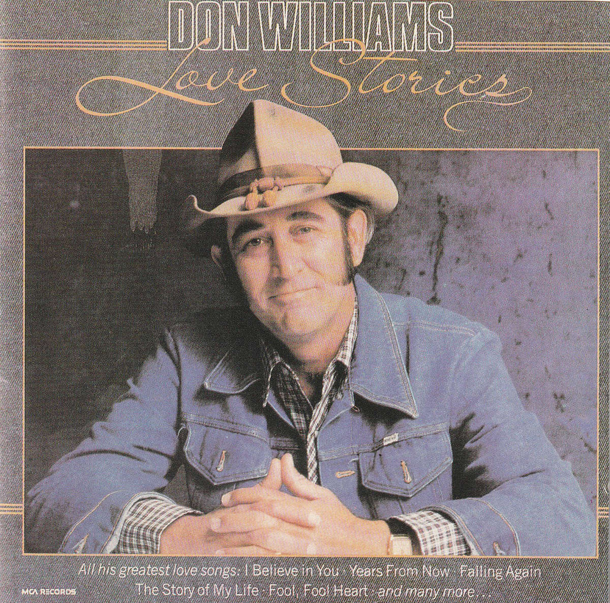 Don Williams - Love Stories CD D