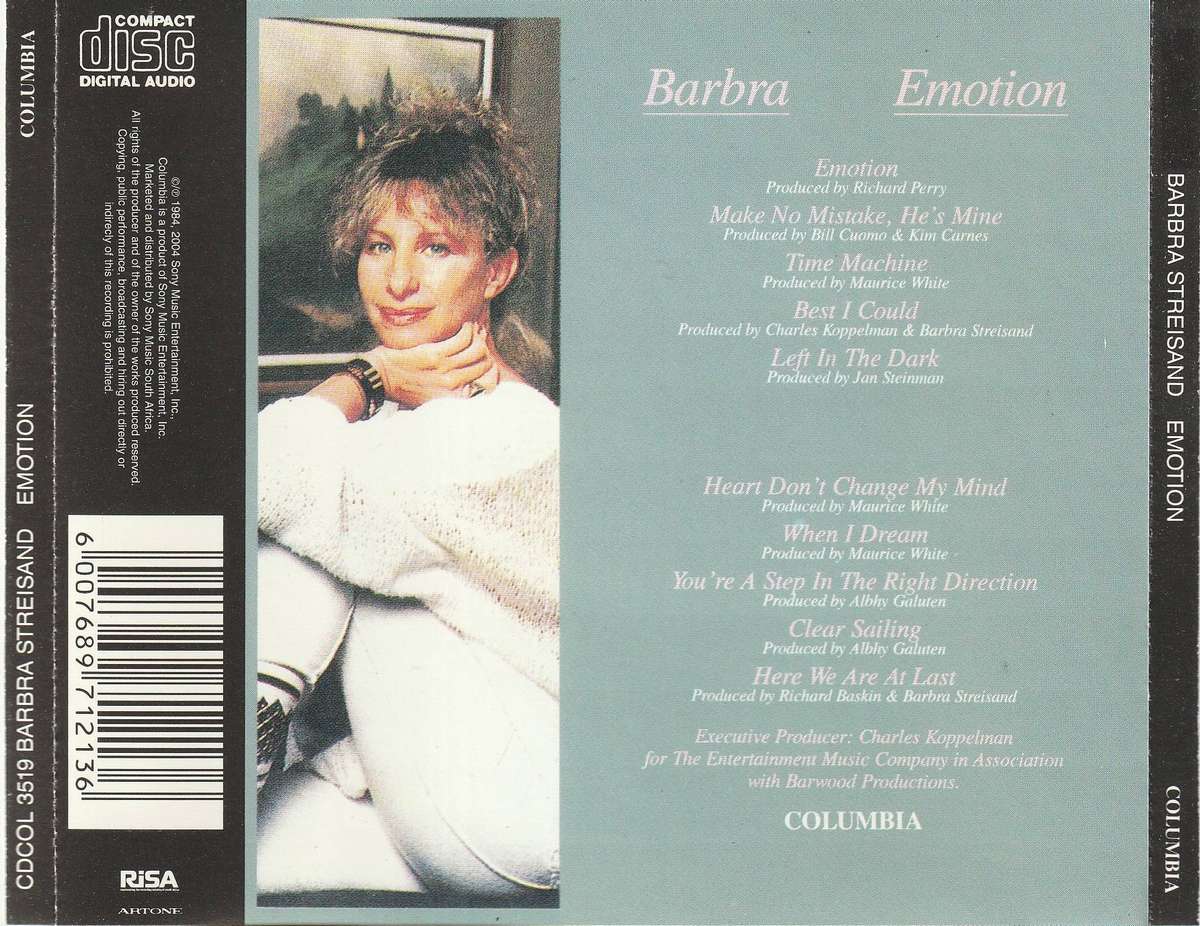 Barbra Streisand - Emotion CD D